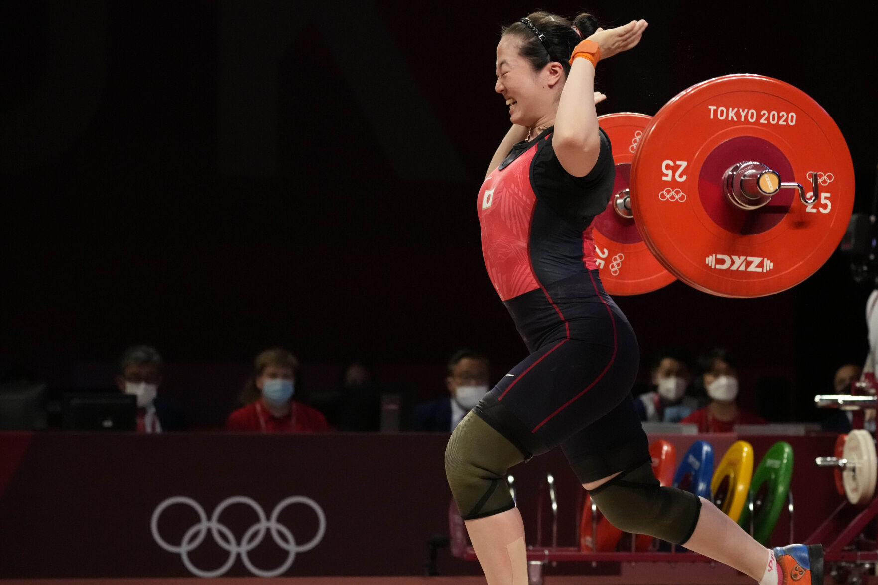 APTOPIX Tokyo Olympics Weightlifting Women